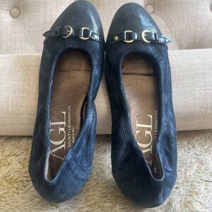 Attilio Giusti Leombruni Cap Toe Ballet Flats